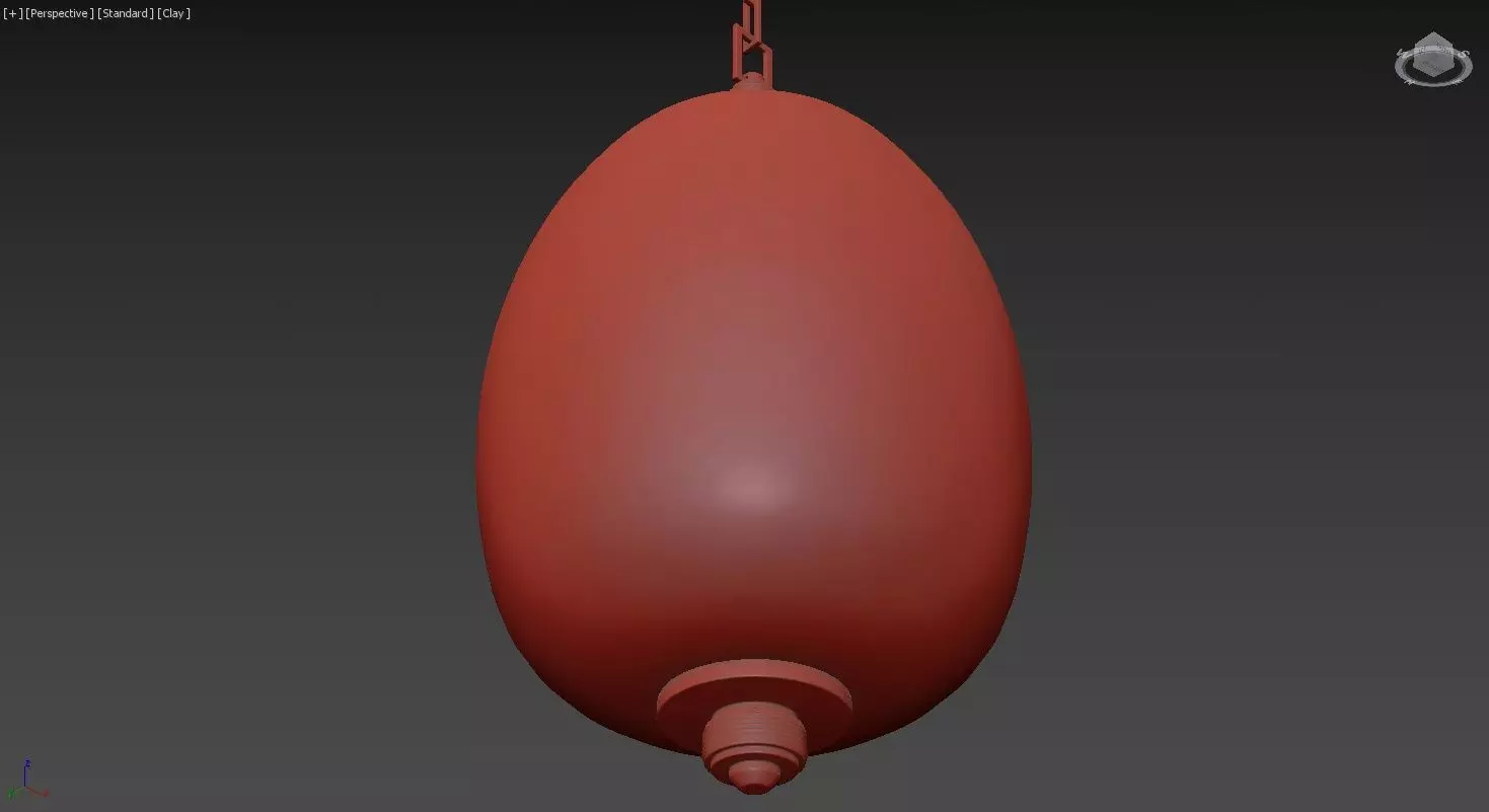 Amphora Pendant Light 3D model_11