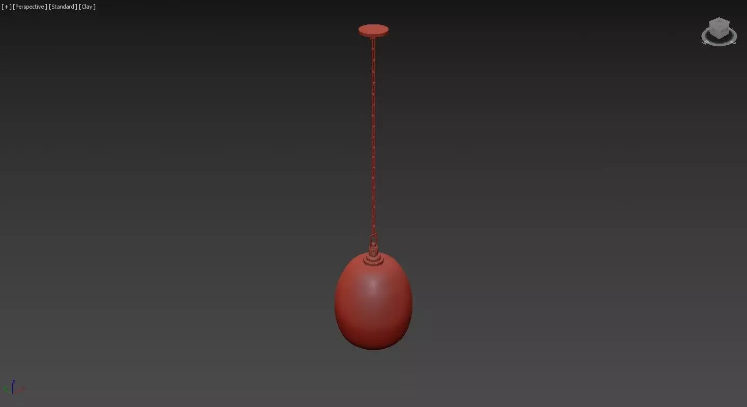 Amphora Pendant Light 3D model_8