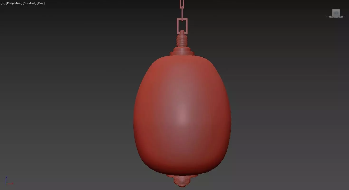 Amphora Pendant Light 3D model_13
