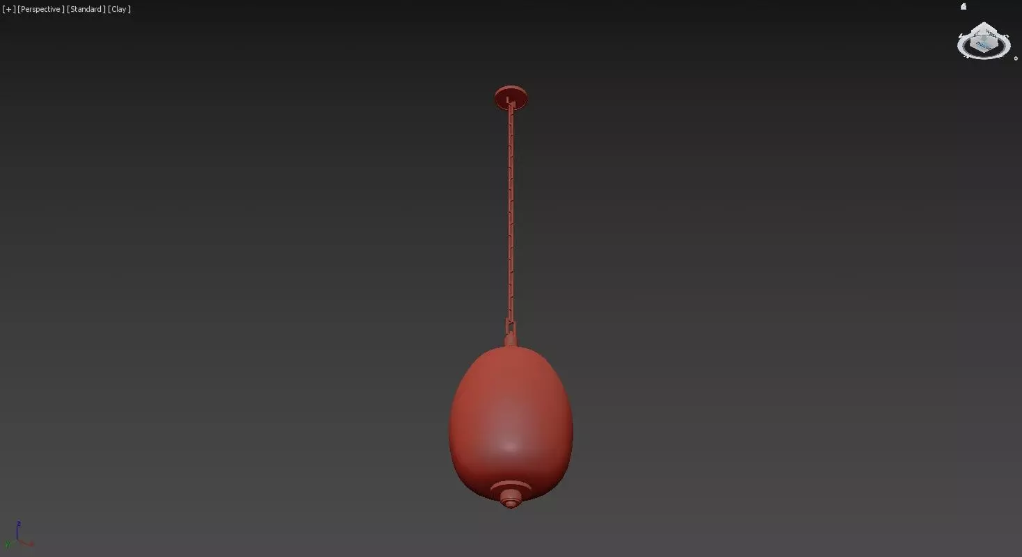 Amphora Pendant Light 3D model_10