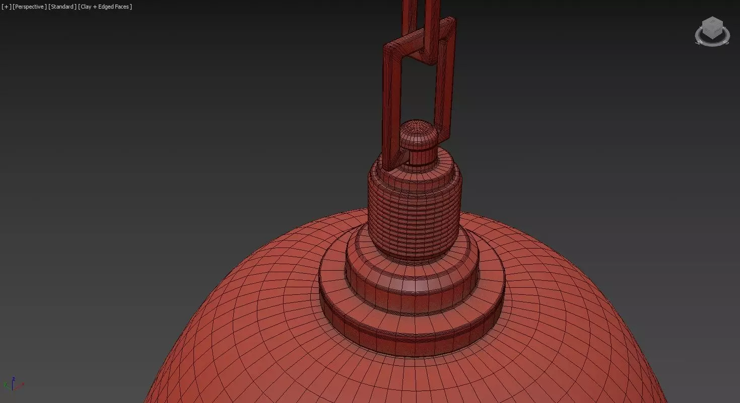 Amphora Pendant Light 3D model_14