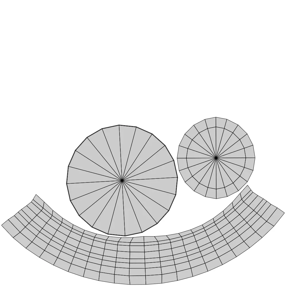 Antique Trophy Award Pedestal 3D model_2