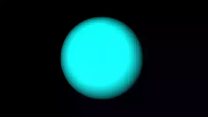 Uranus 3D model
