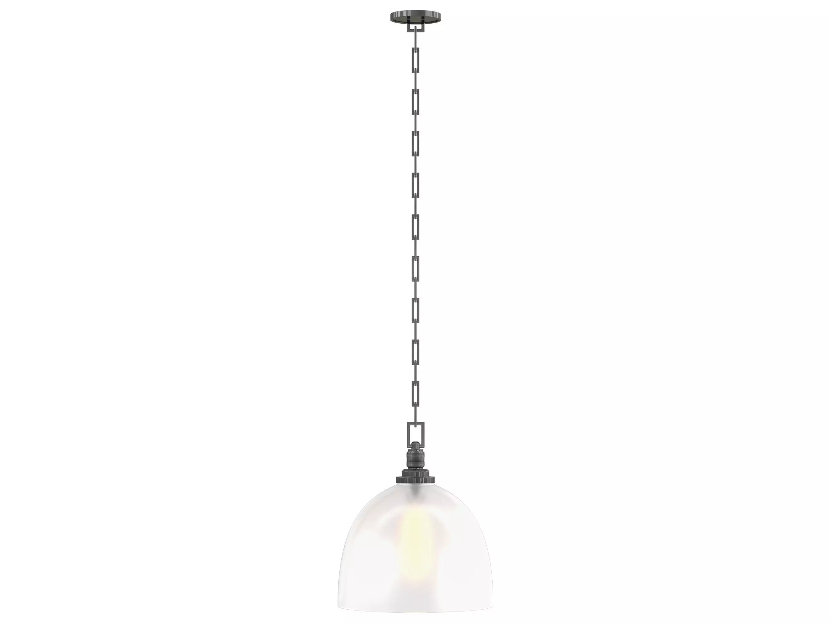 Cloche Pendant Light 3D model_4