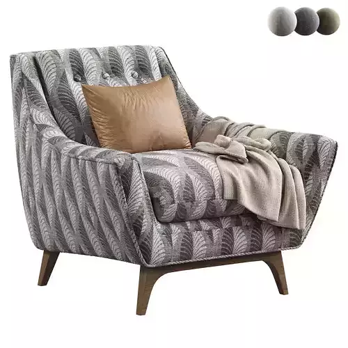 Neptune Oyster Lounge Chair