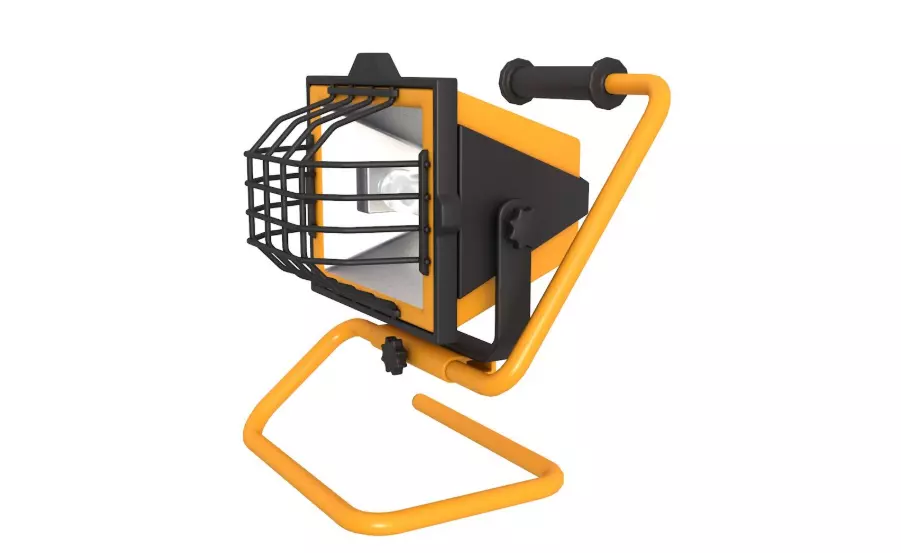 Construction Light 3D model_0