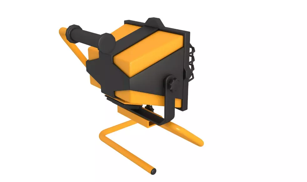 Construction Light 3D model_3