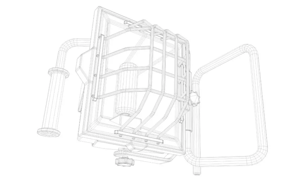 Construction Light 3D model_5