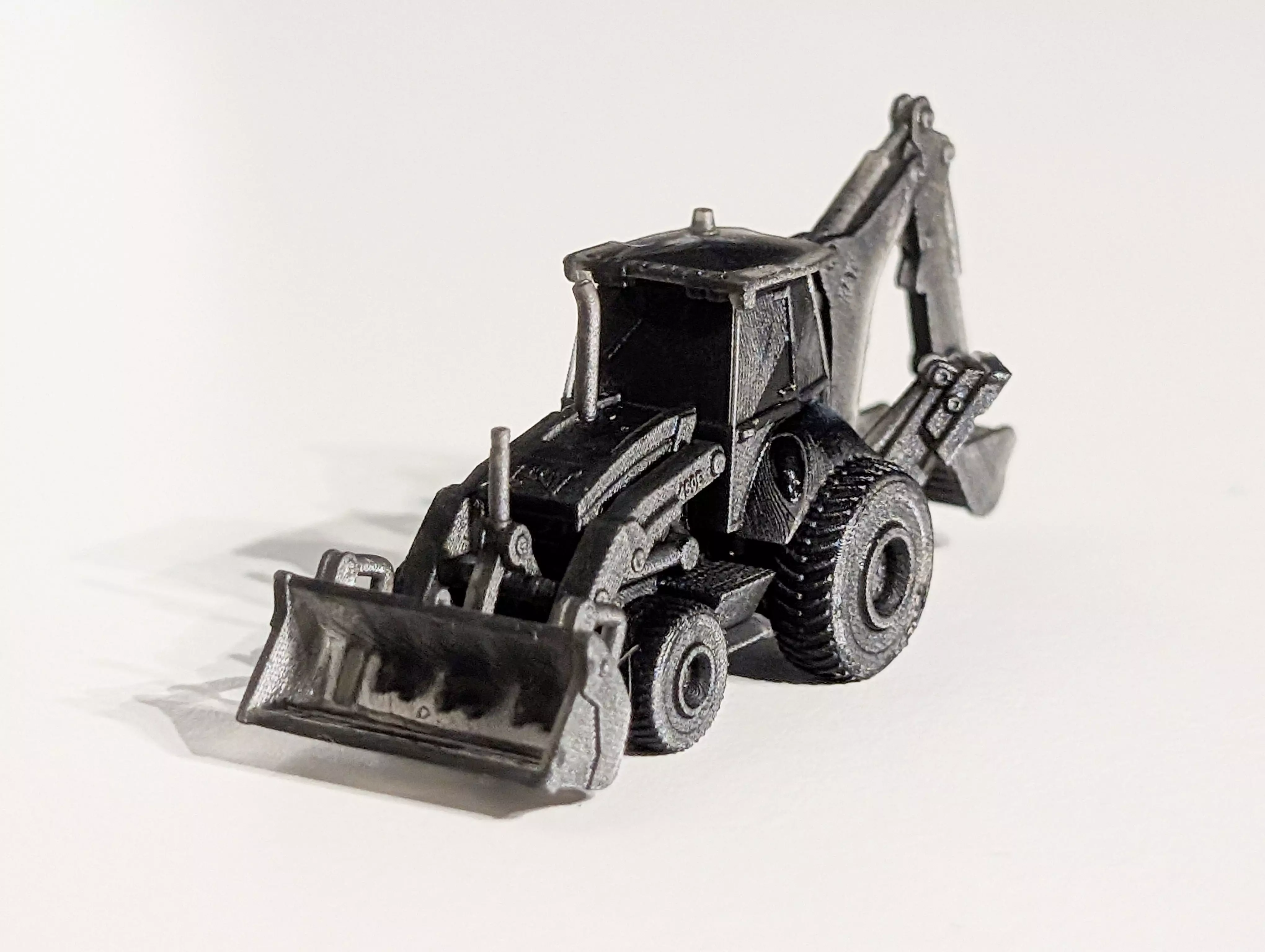 Backhoe Loader RoZ 3D print model_8