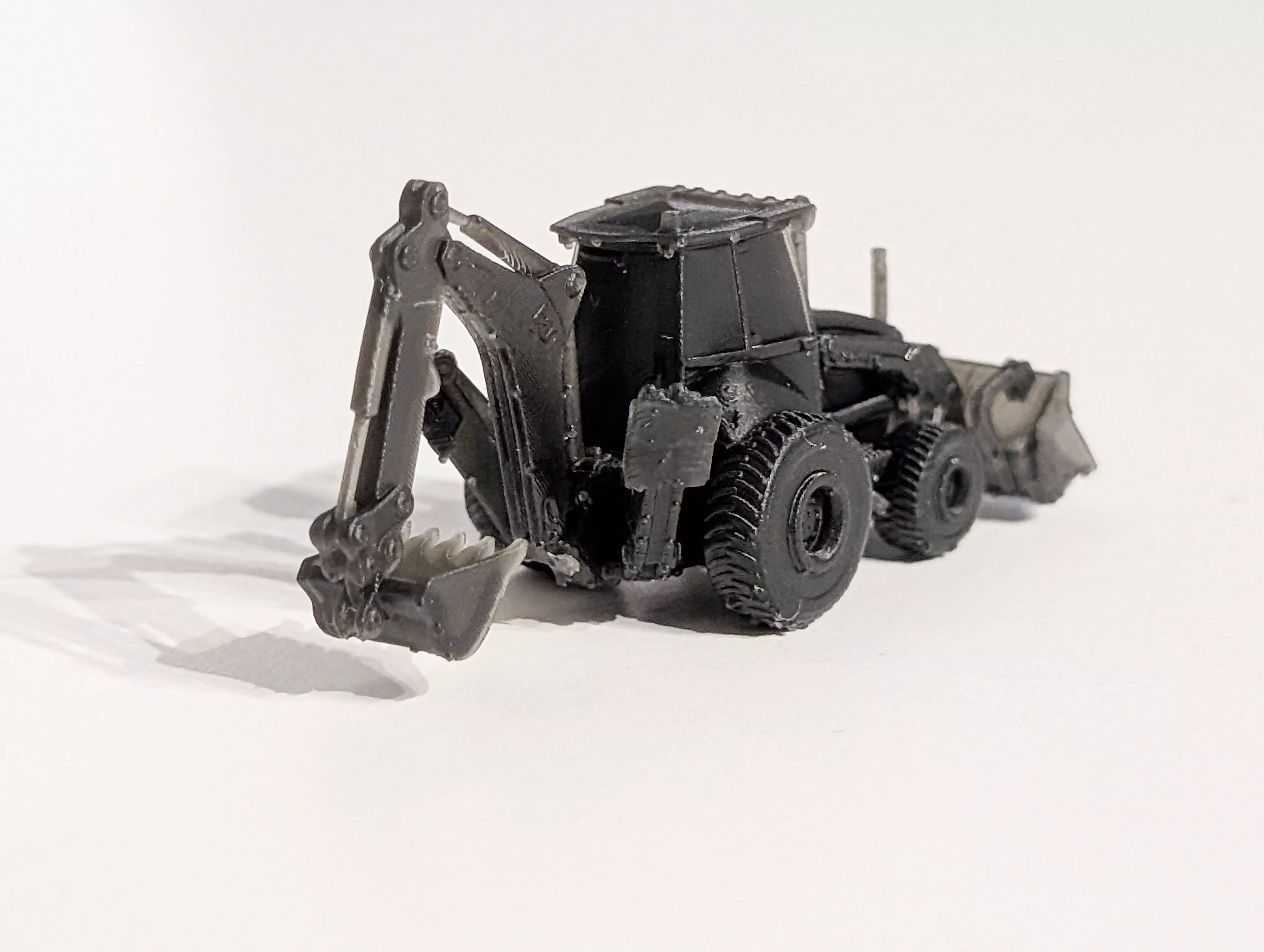 Backhoe Loader RoZ 3D print model_10
