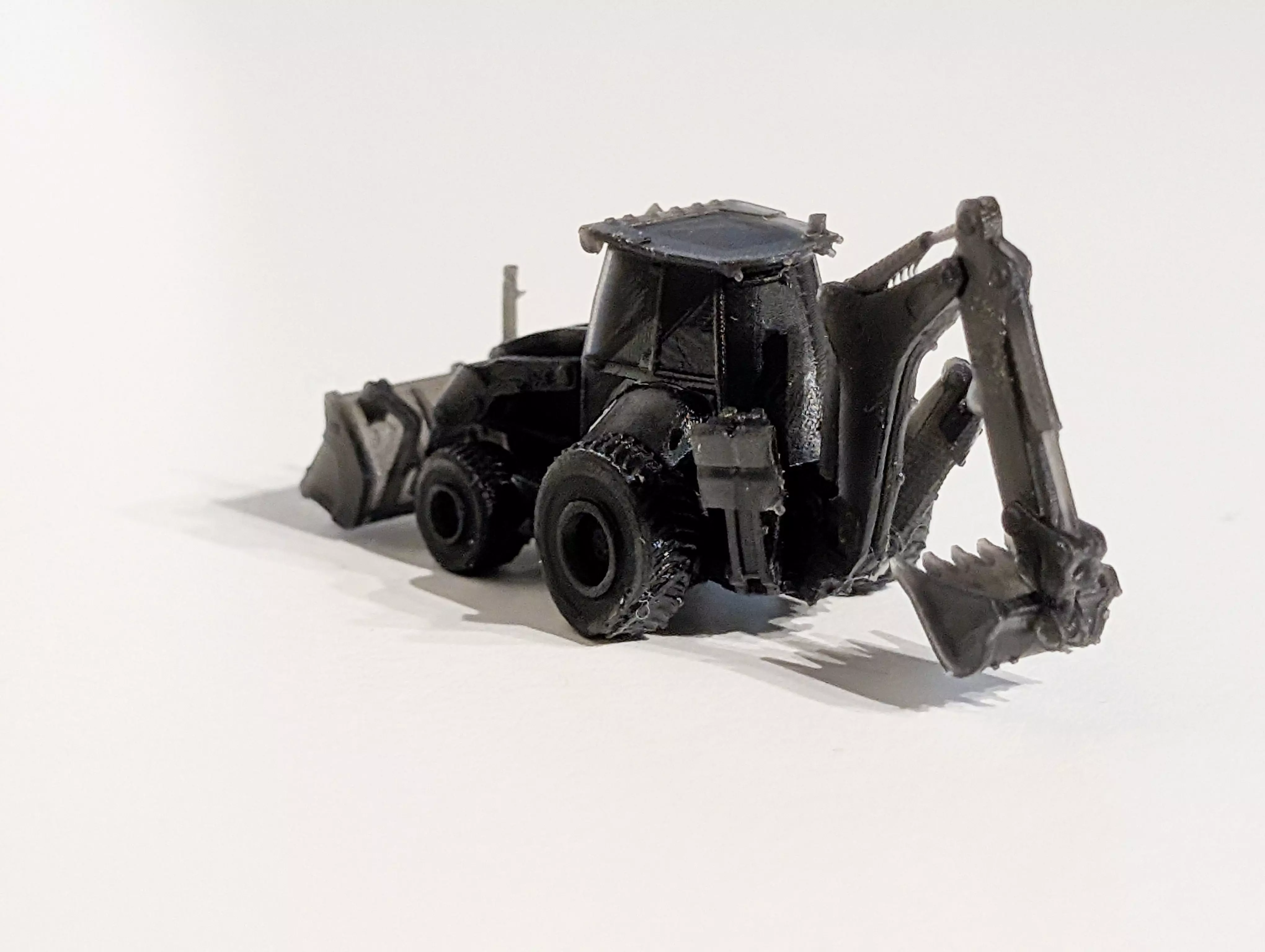 Backhoe Loader RoZ 3D print model_11