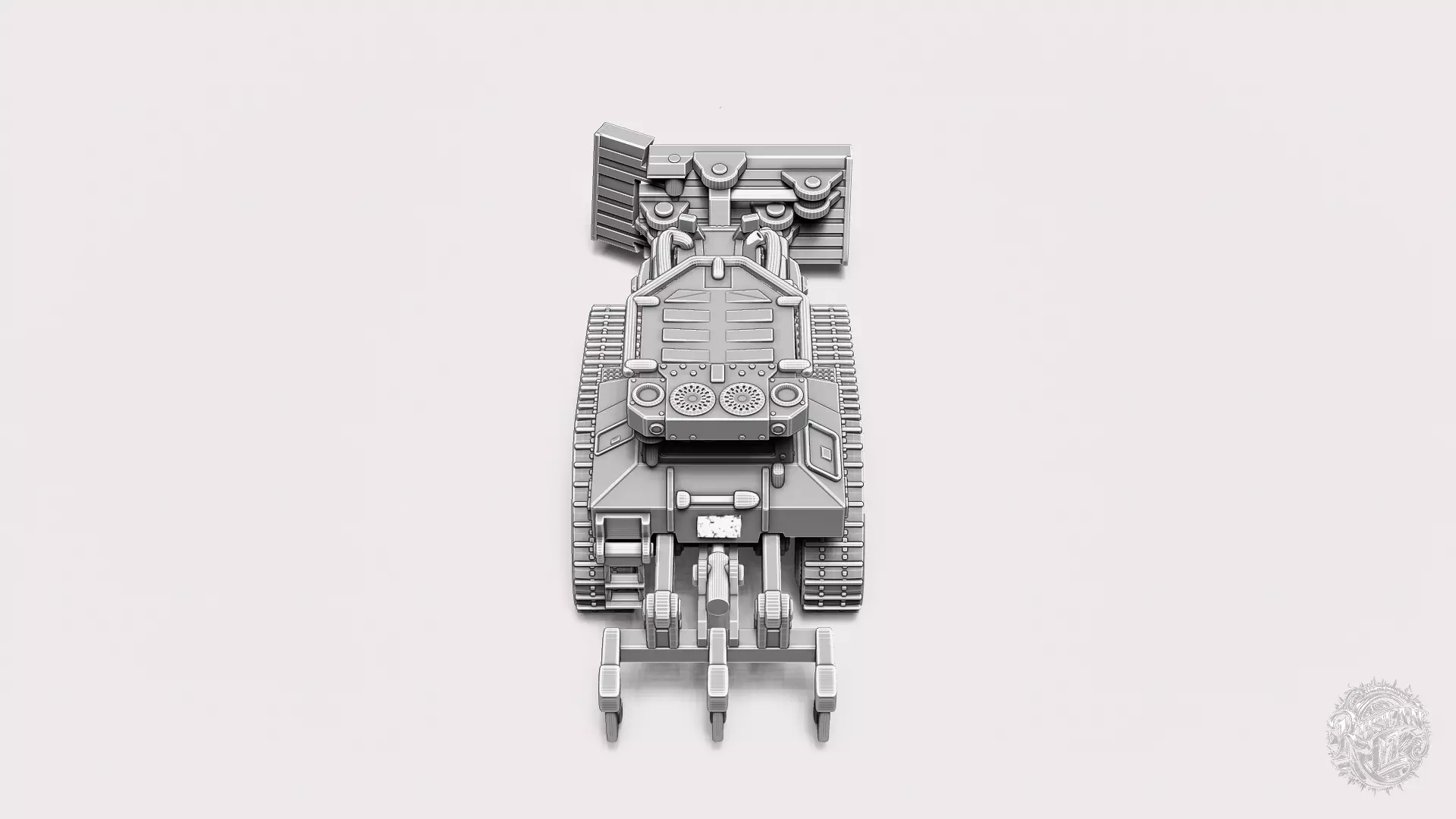 Crawler Dozer RoZ 3D print model_4