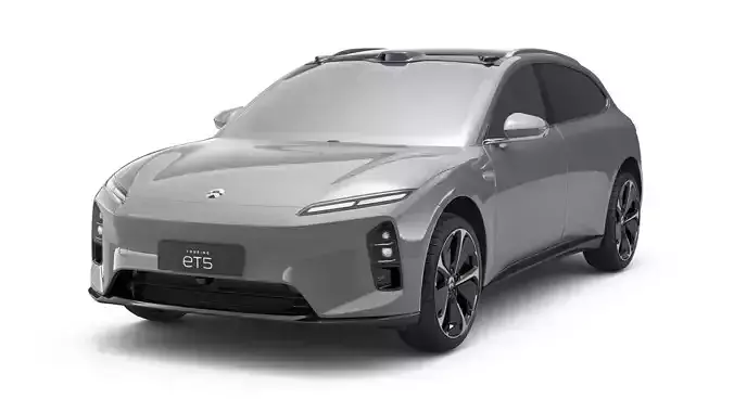 2025 Nio ET5 Touring with Interior 3D model