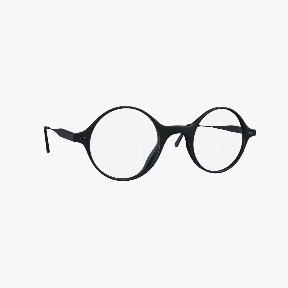 Round Glasses 03 3D model