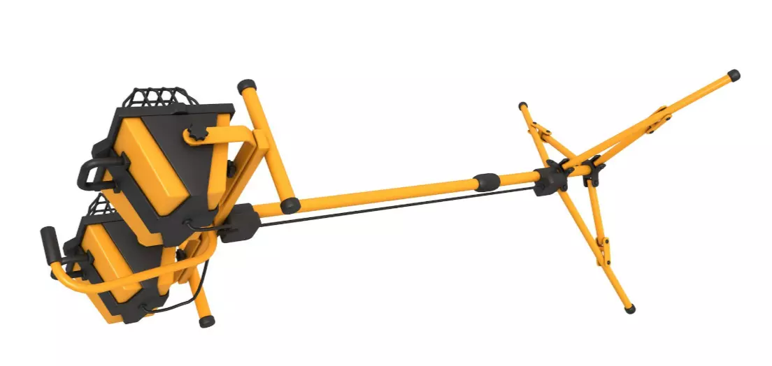 Portable Mobile Light 3D model_5