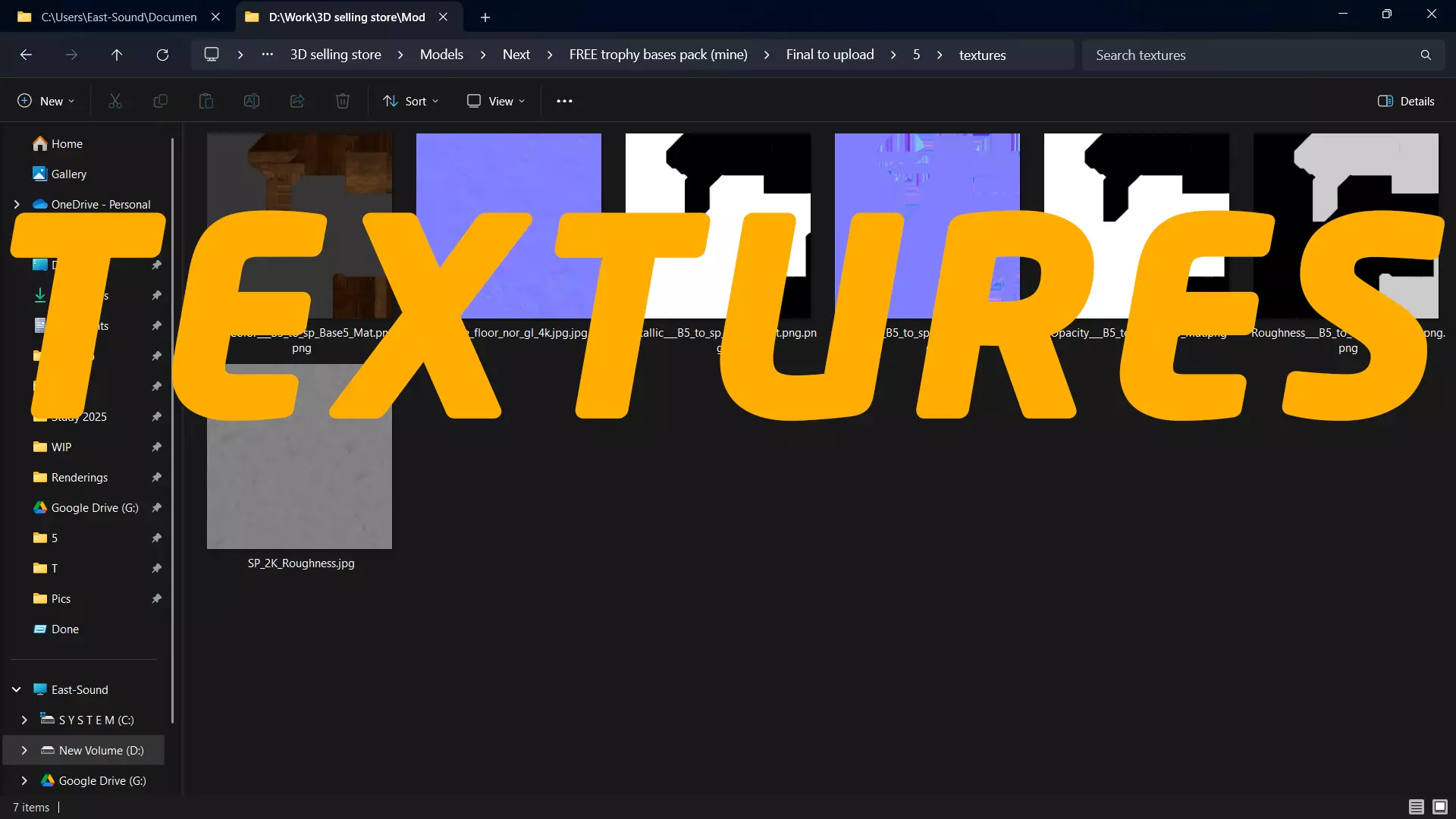 Glass Display Trophy Award Case 3D model_2