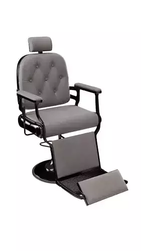Barber Hydraulic Chair  Realistic PBR 3D Model