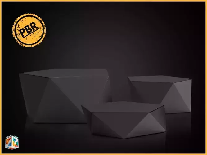 Geometric Trophy Award 3 Bases Pack