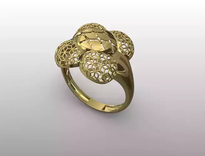 Celestial Lattice Ring