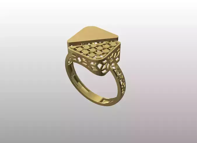 Facet Fusion Ring