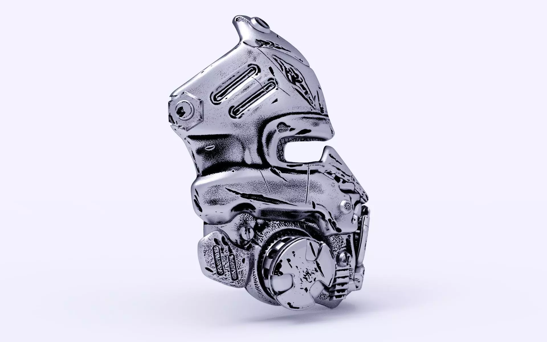 Borderlands Ripper Mask 3D print model_4