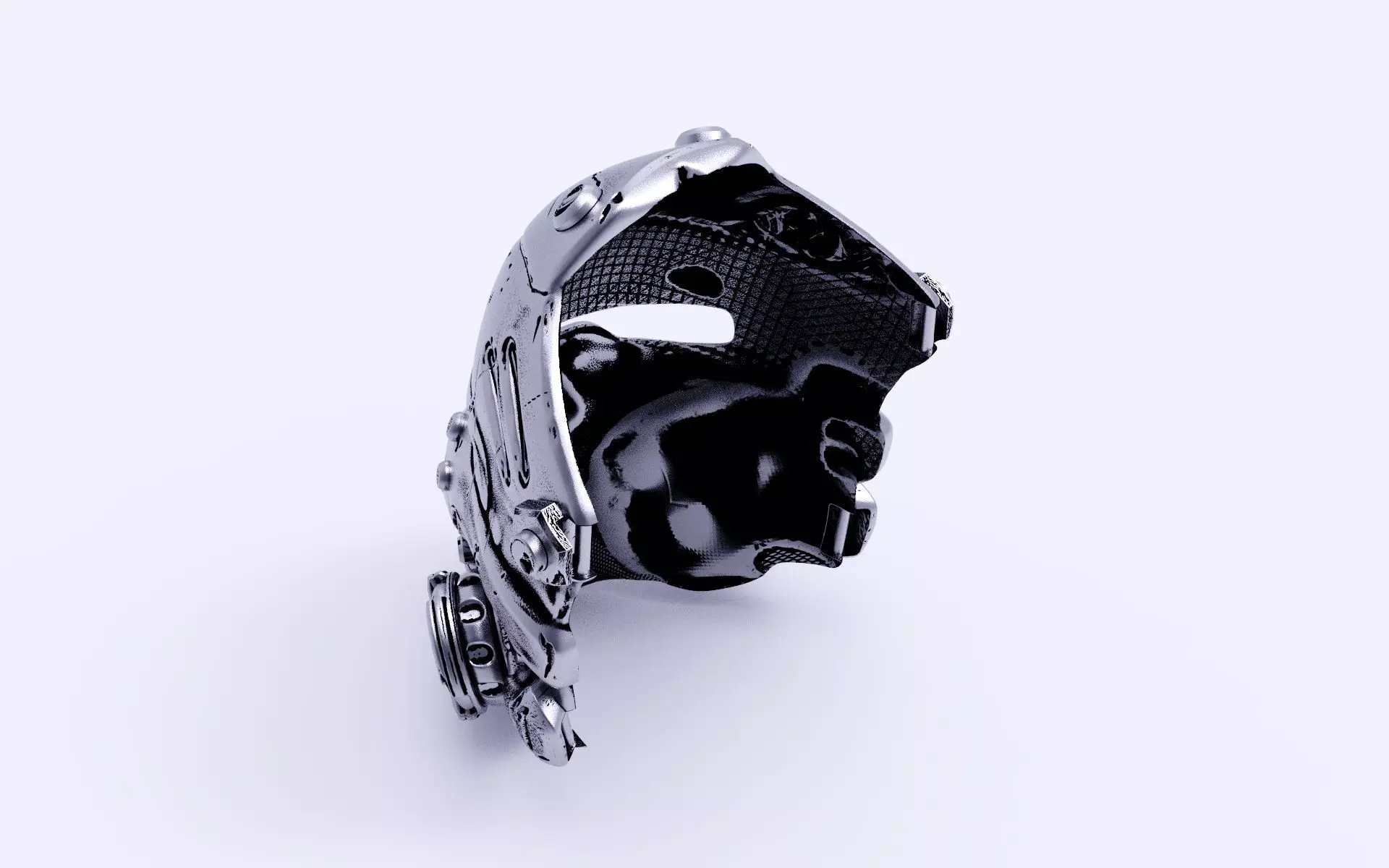 Borderlands Ripper Mask 3D print model_1