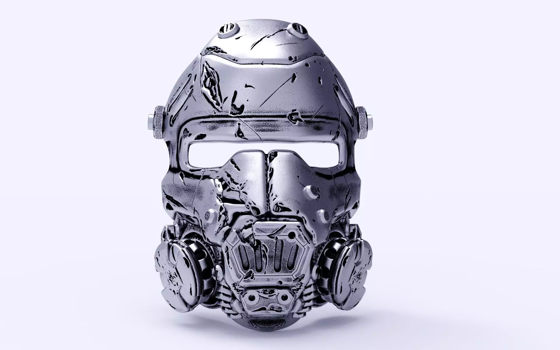 Borderlands Ripper Mask 3D print model_0