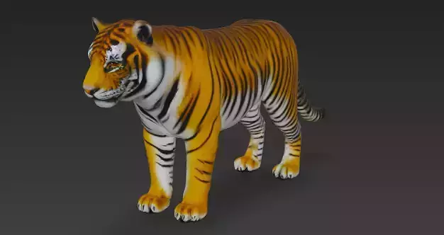 Bengal Tiger 3d Model