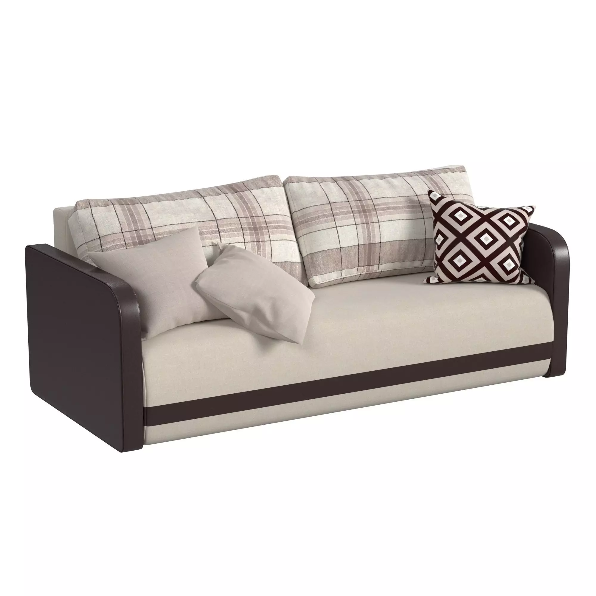 Boston sofa 3D model 3D model