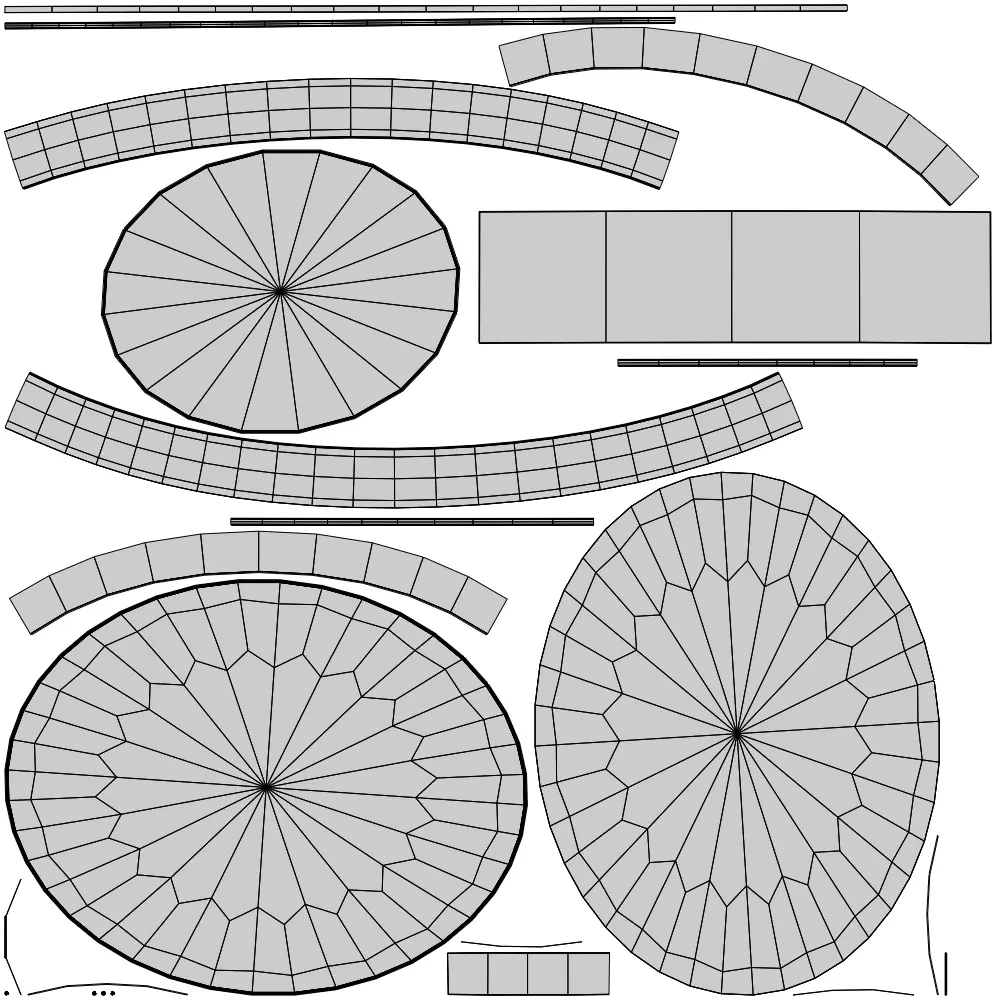 Black and Gold Trophy luxury  Award Base 3D model_2