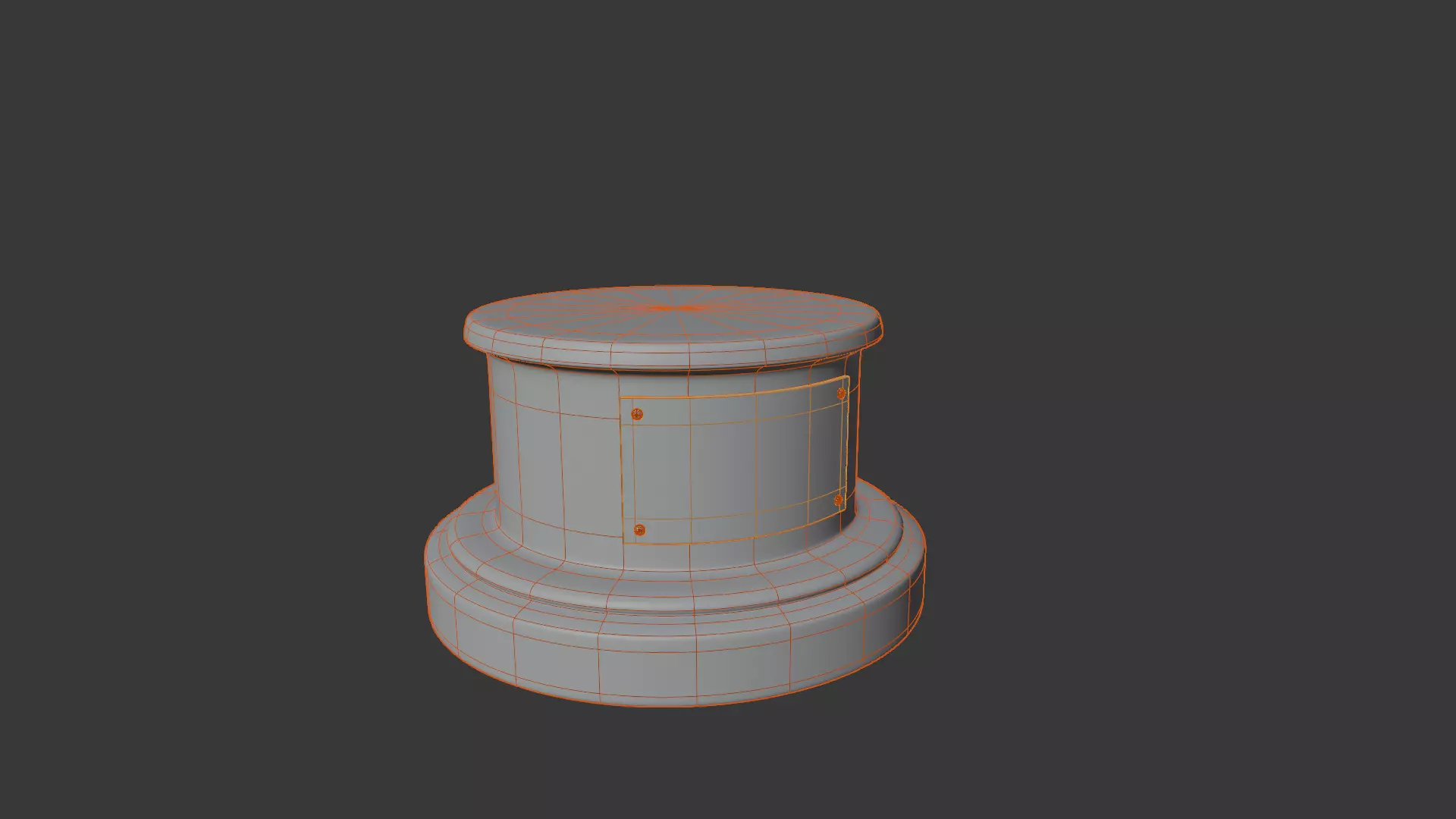 Free Trophy Award Base Free 3D model_4