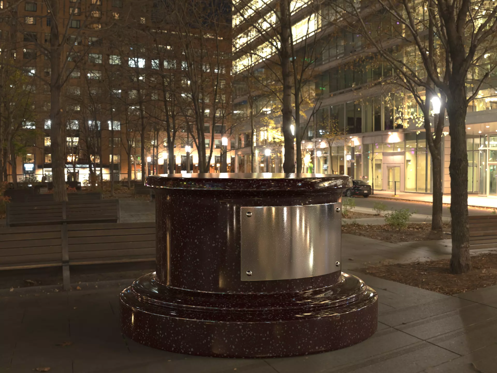 Free Trophy Award Base Free 3D model_9