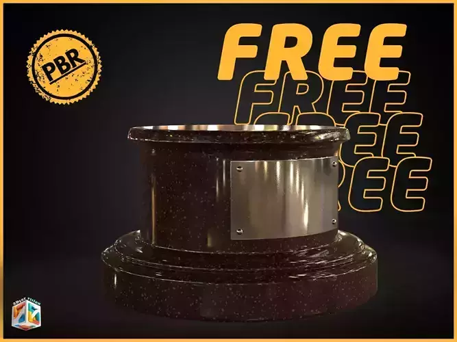 Free Trophy Award Base