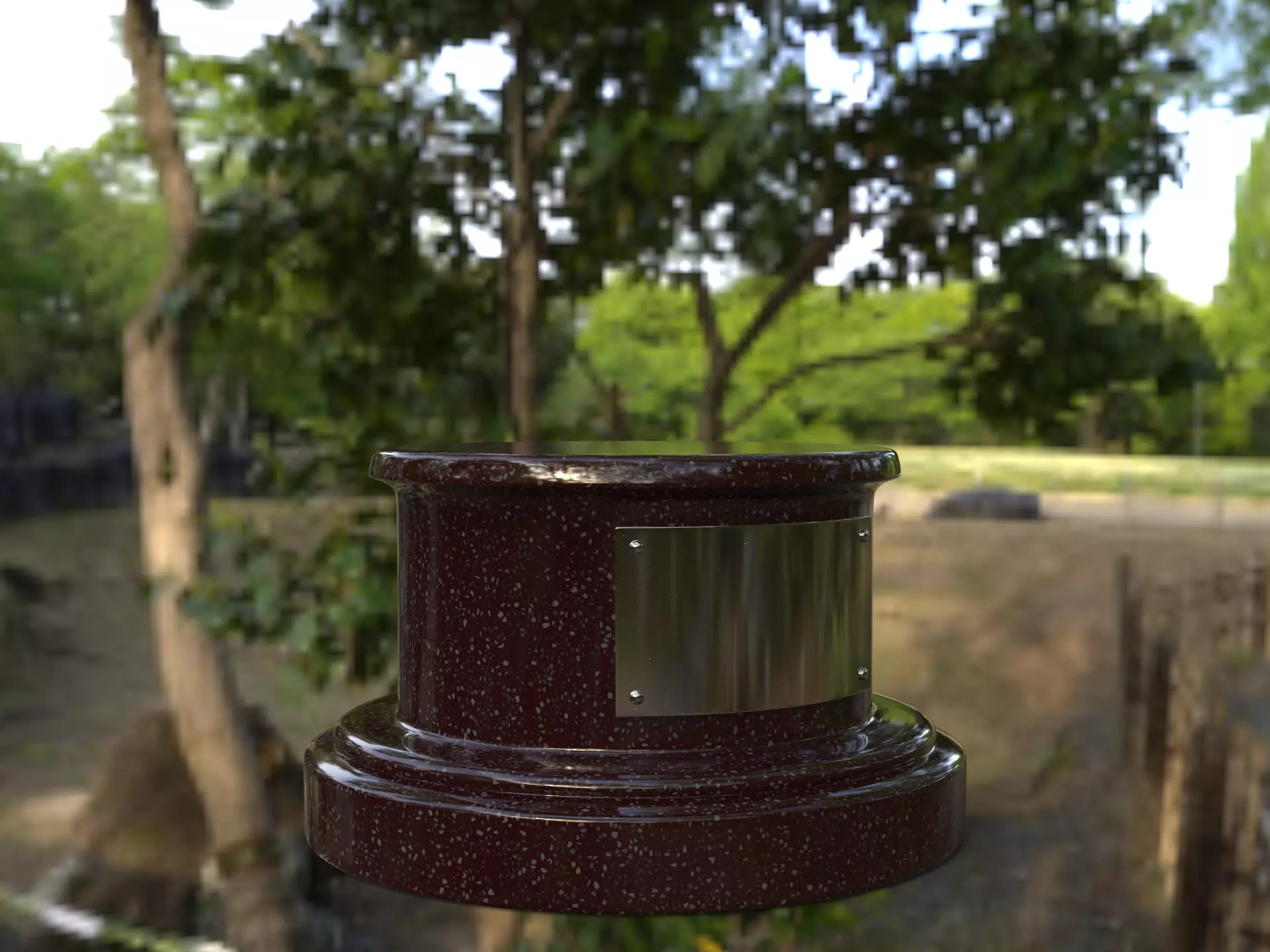 Free Trophy Award Base Free 3D model_5