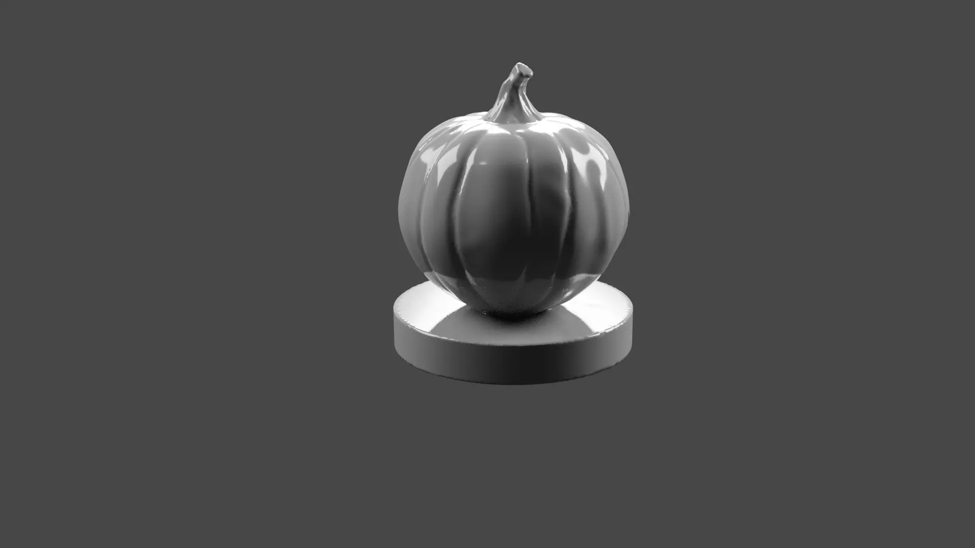 Halloween Pumpkin Figurine 3D Printable Model 3D print model_5