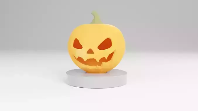 Halloween Pumpkin Figurine 3D Printable Model