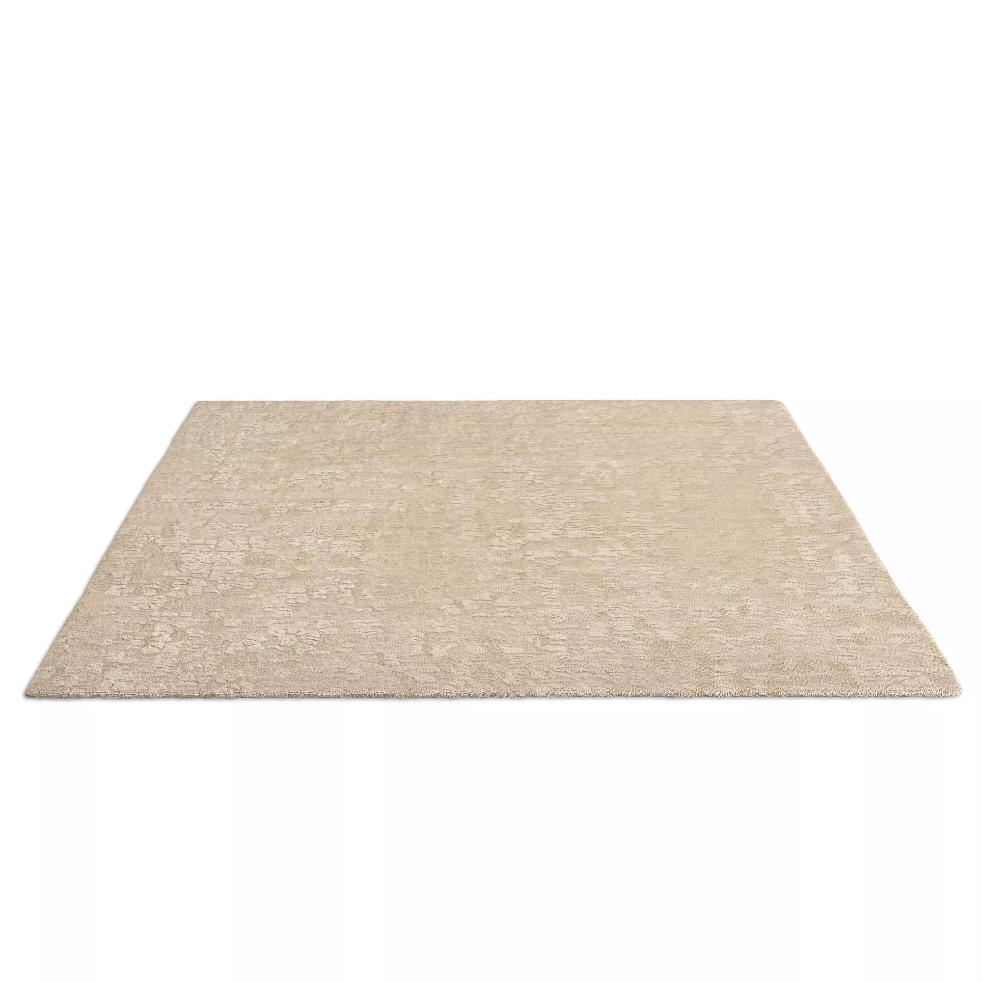 Chana Wool Rug Wheat 3D model_2