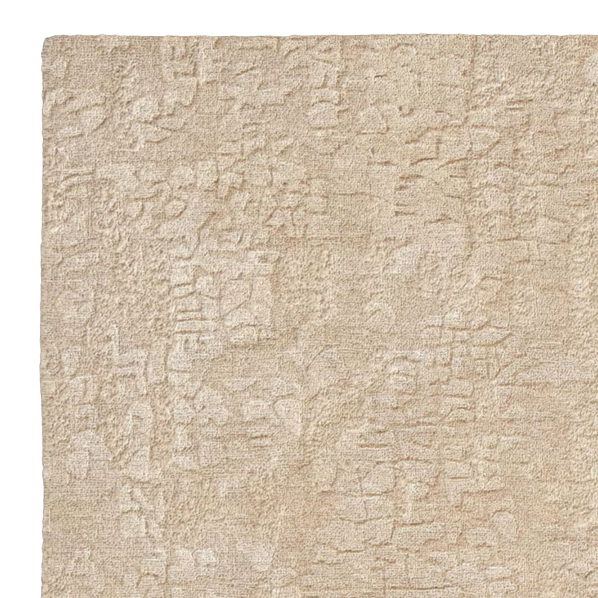 Chana Wool Rug Wheat 3D model_4