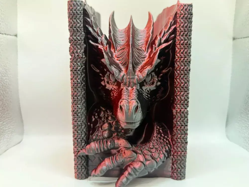 STL files for 3D printing Dragon 3D print model
