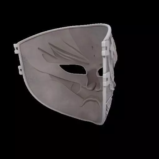 Ornate Asian-Inspired Mask 3D print model_13