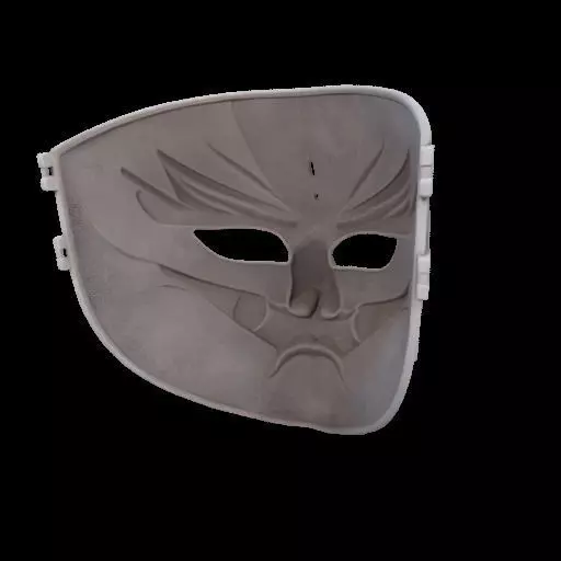Ornate Asian-Inspired Mask 3D print model_14