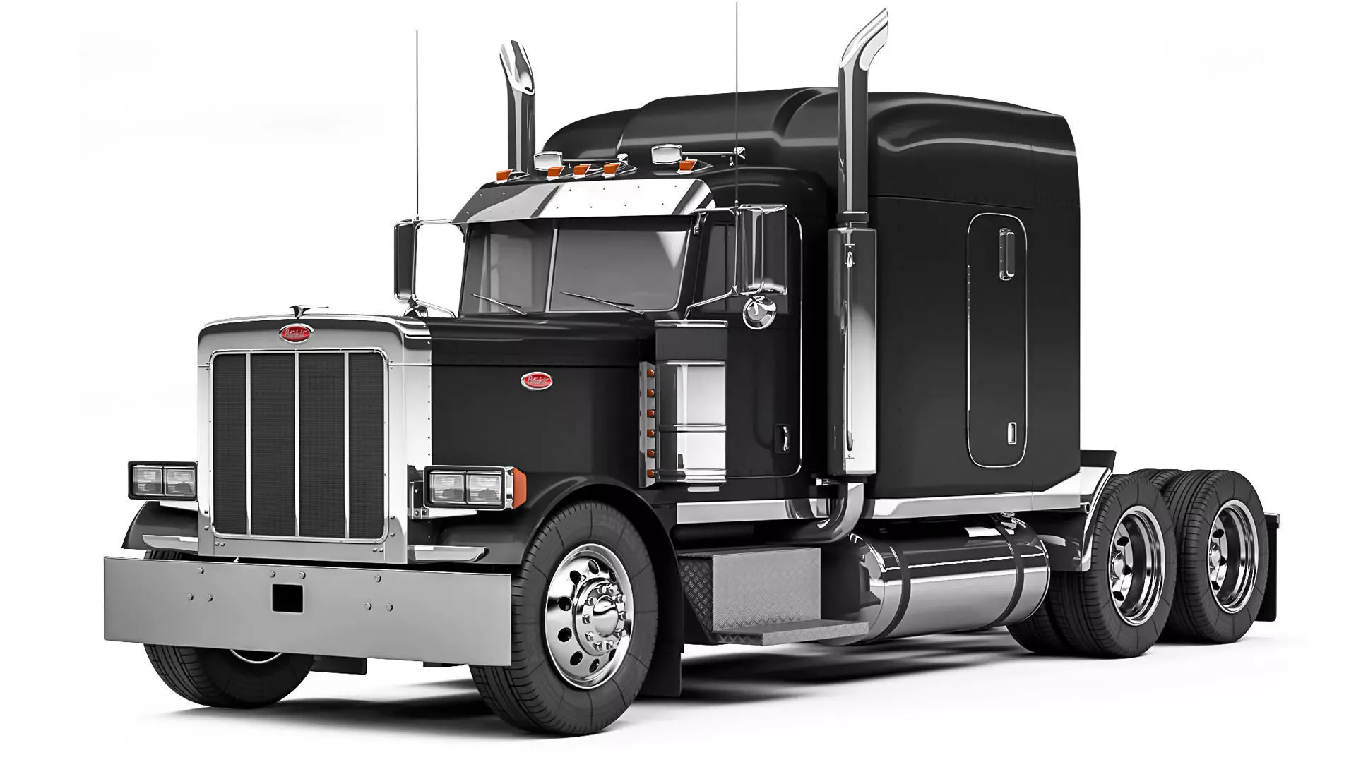 Peterbilt 379 Sleeper Cab 2005 3D model