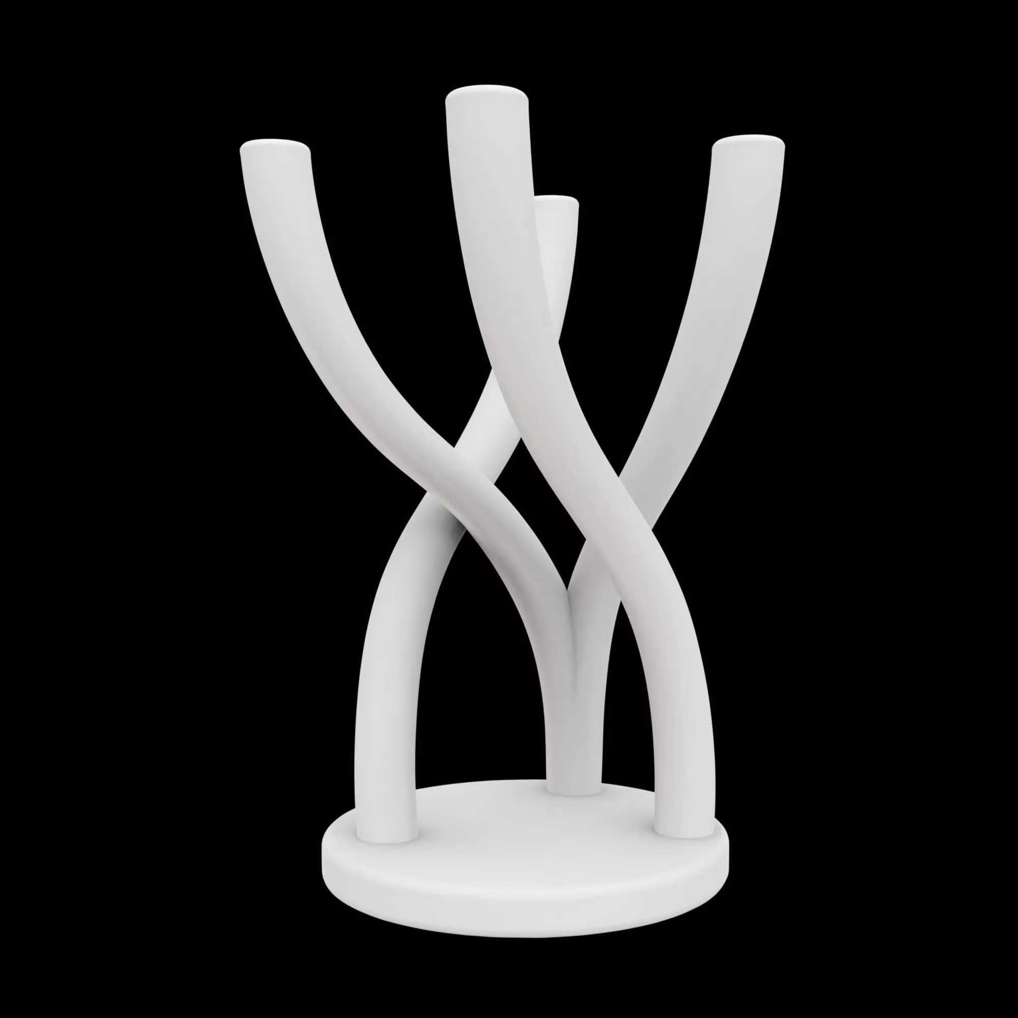 Abstract Planter Stand 3D Printable Model 3D print model