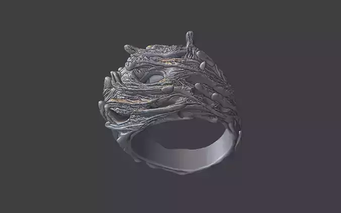 Organic Tree Branch Jewelry Design