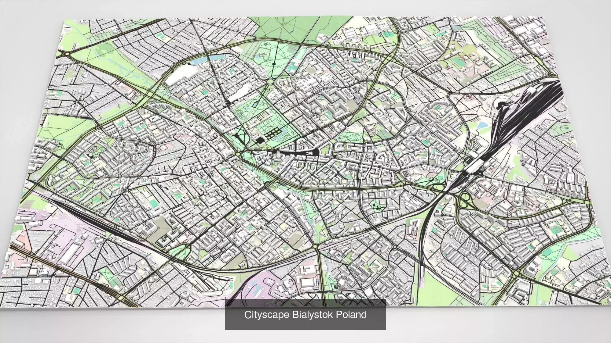  6 cityscapes of Poland  3D Model Collection_12