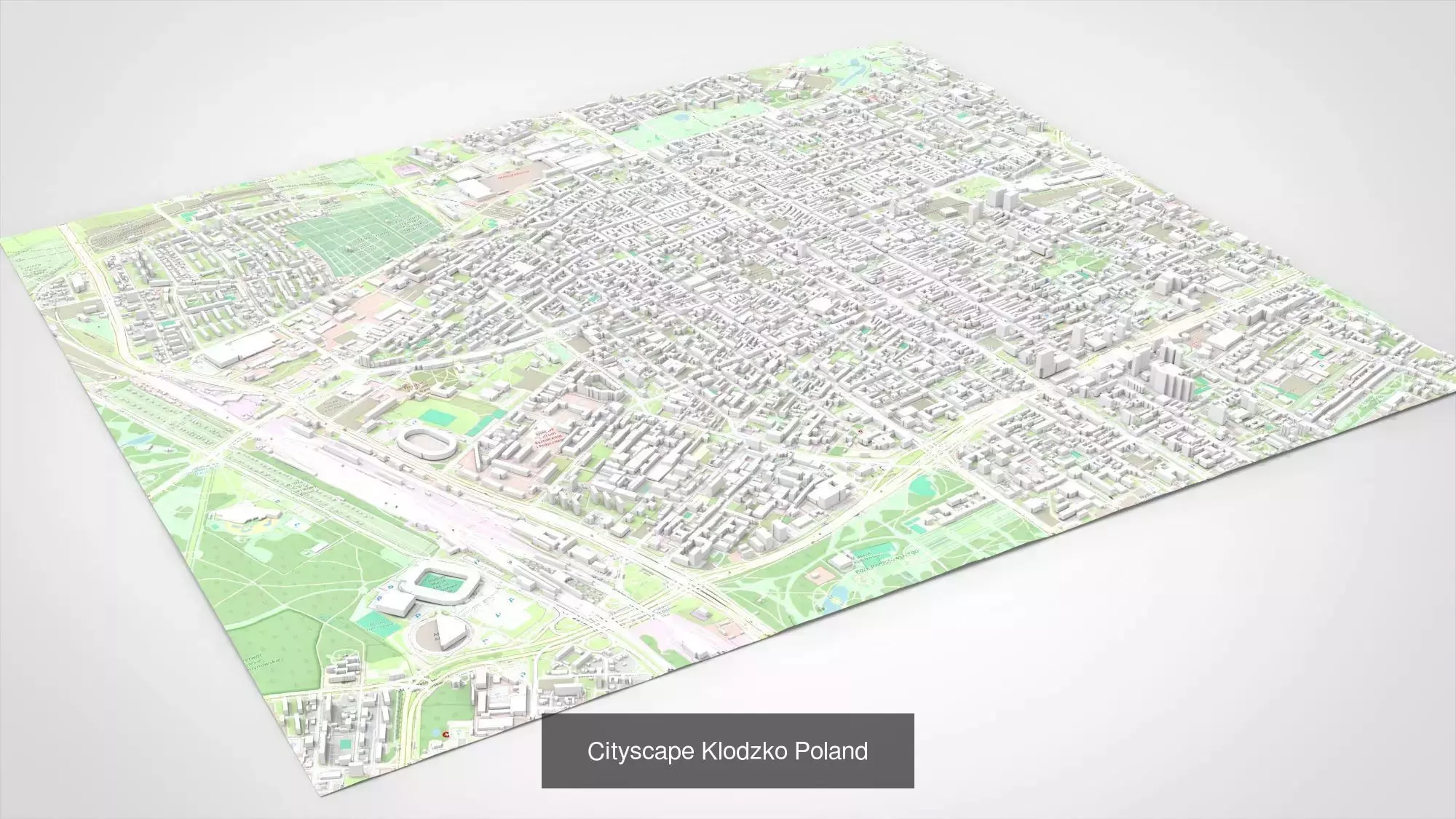  6 cityscapes of Poland  3D Model Collection_8