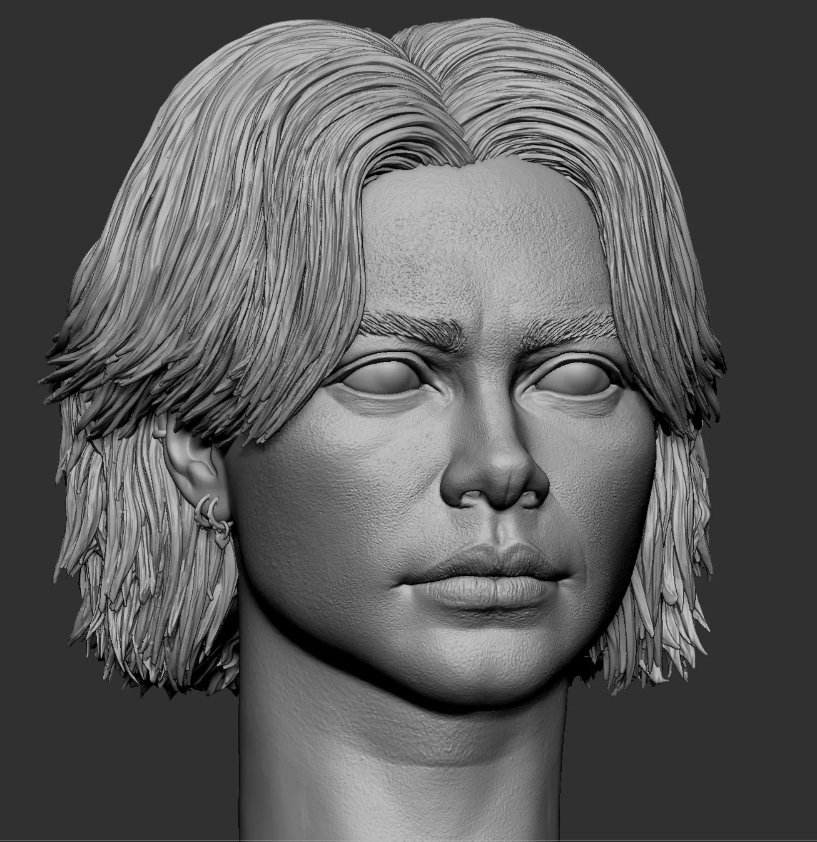 Florence Pugh-Yelena Belova Head 3D print model_9