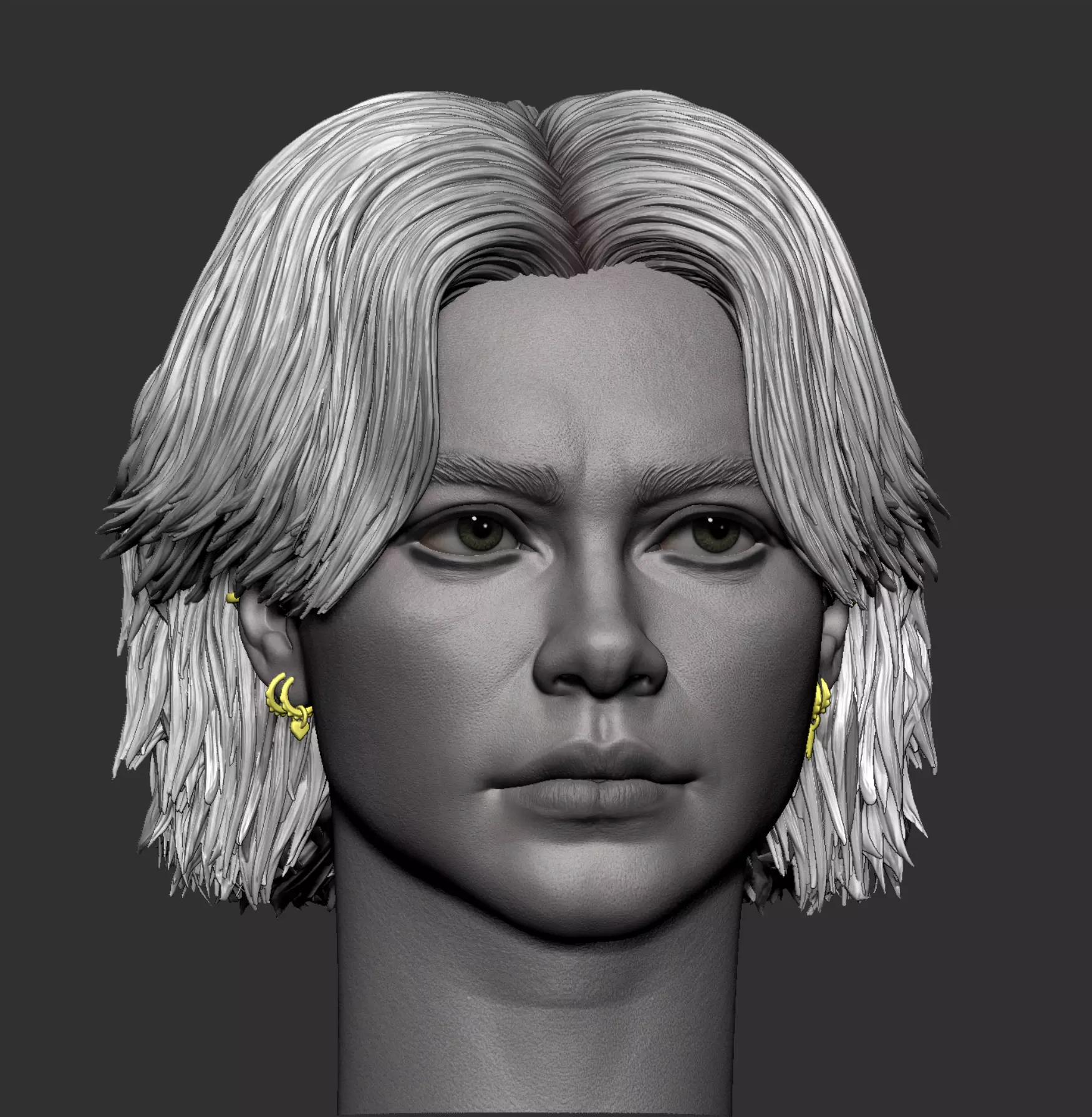 Florence Pugh-Yelena Belova Head 3D print model_0