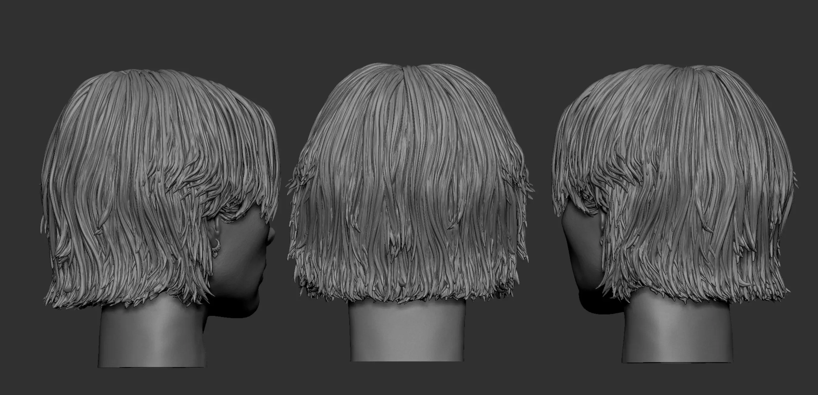 Florence Pugh-Yelena Belova Head 3D print model_8