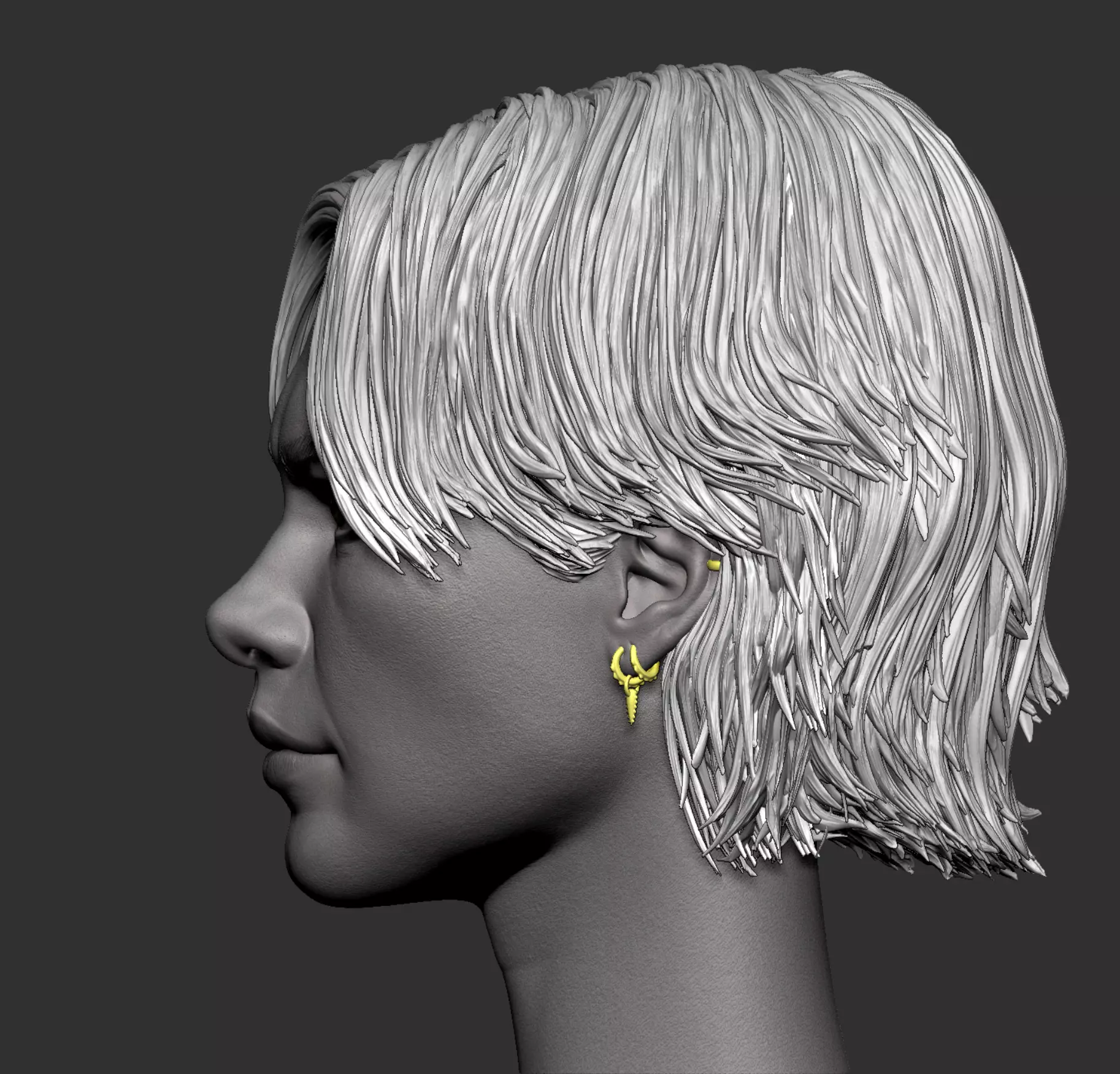 Florence Pugh-Yelena Belova Head 3D print model_3